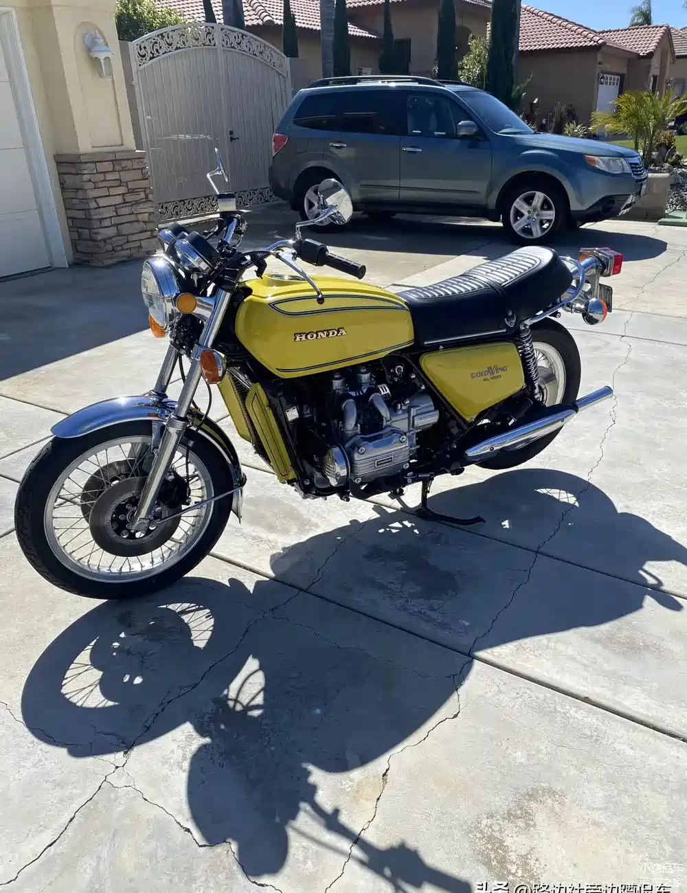 70年代东瀛社会大哥坐骑1976年本田g1000金翼_车家号_发现车生活_汽车