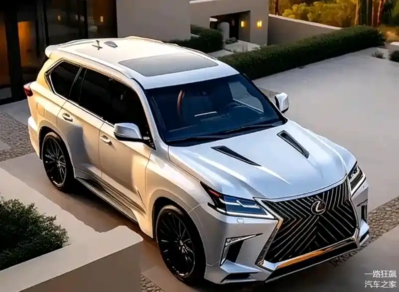 确定复产!2025款"雷克萨斯lx570"实车现身,豪华感十足