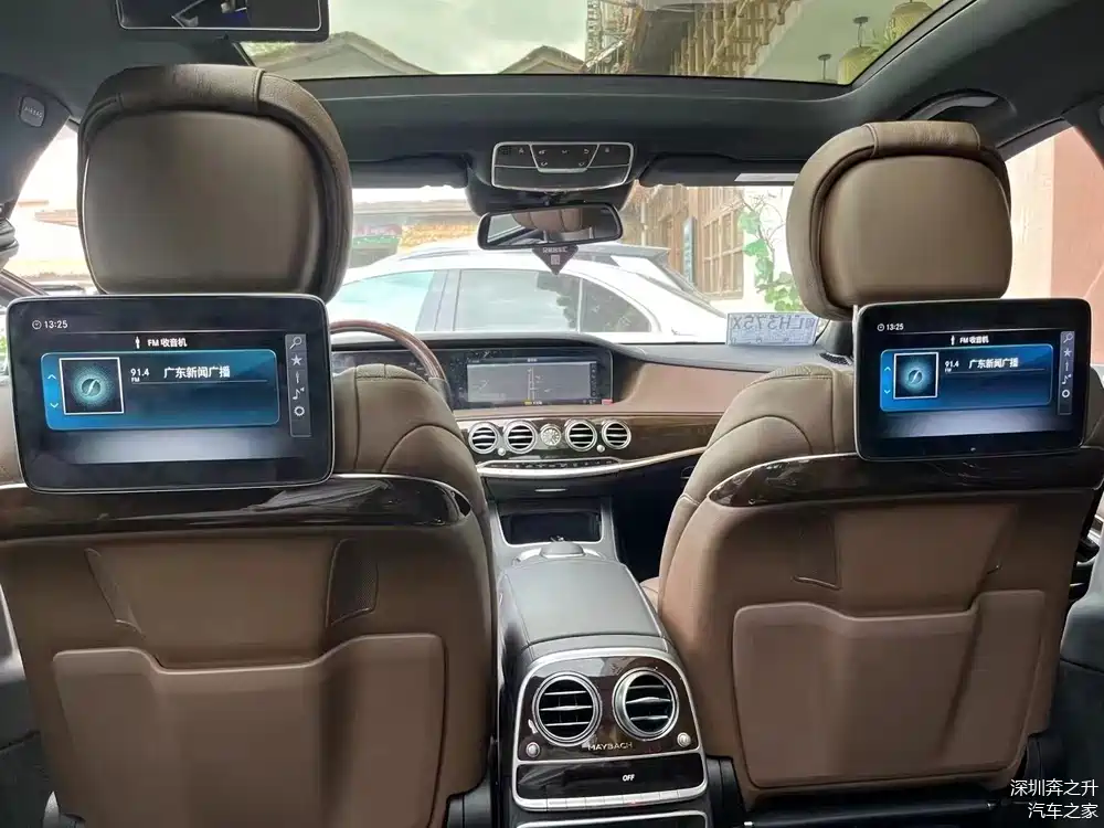 16款迈巴赫s400升级20款屏幕主机方向盘带来全新体验感