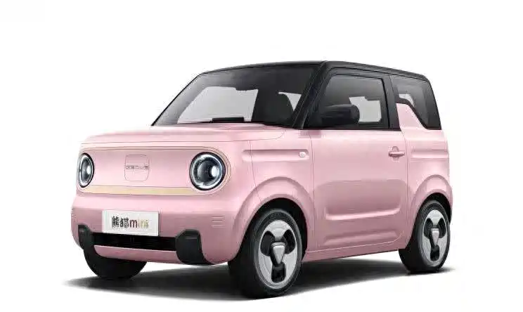 双门四座微型电动车吉利熊猫mini官图