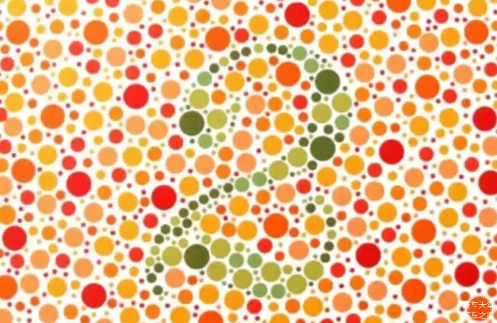 车管所最常用的6张色盲图能看出最后一张可以去考飞行员了