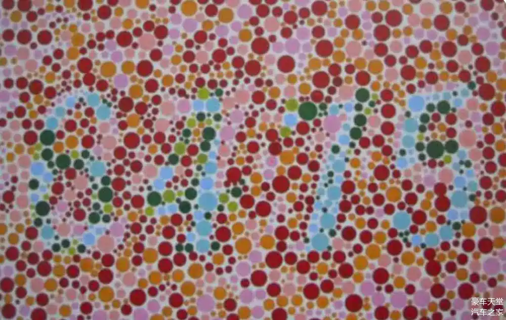 车管所最常用的6张色盲图能看出最后一张可以去考飞行员了