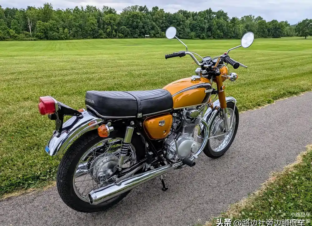 70年代东瀛社会大哥坐骑1971年本田cb350_车家号_发现车生活_汽车之家