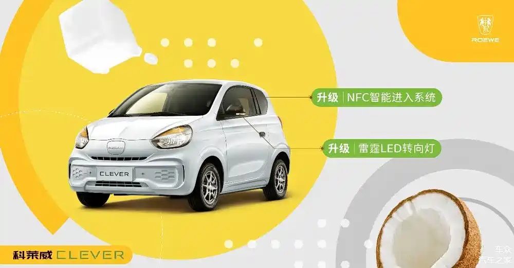 上汽荣威推电动小车品牌科莱威,首款车型售价59999元