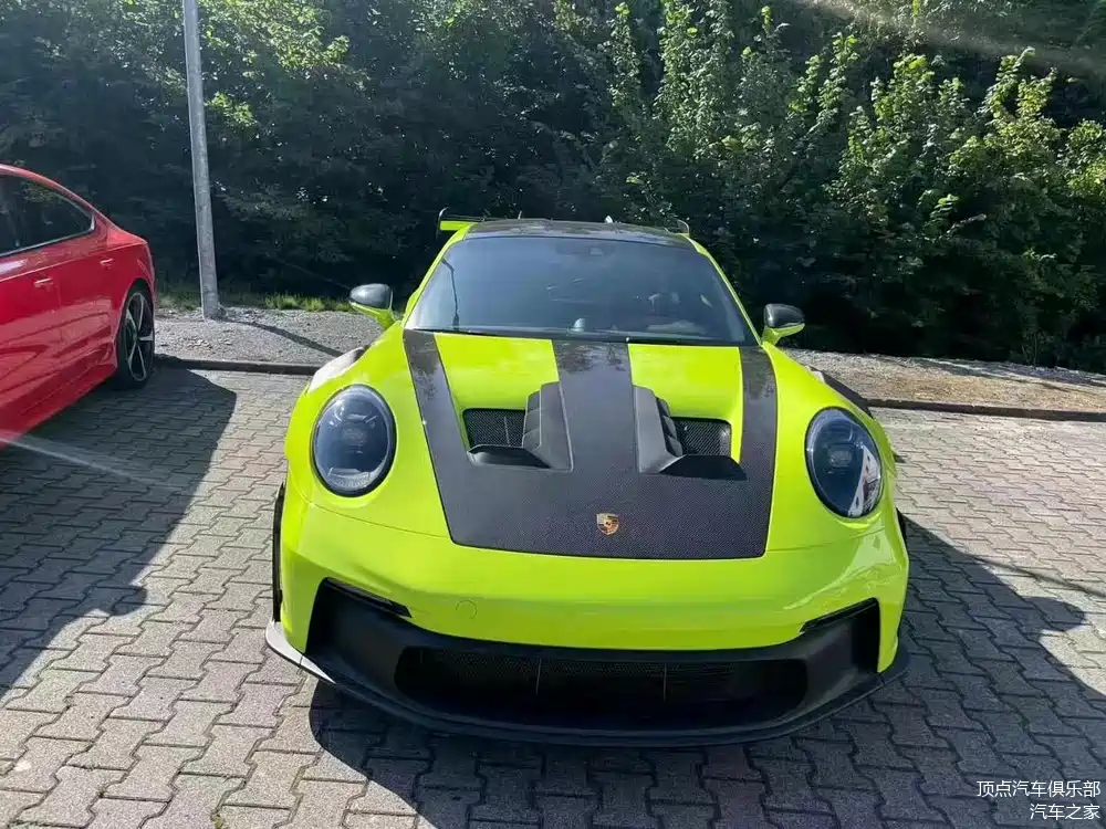 保时捷gt3rs 荧光绿 现车出售_车家号_发现车生活_汽车之家