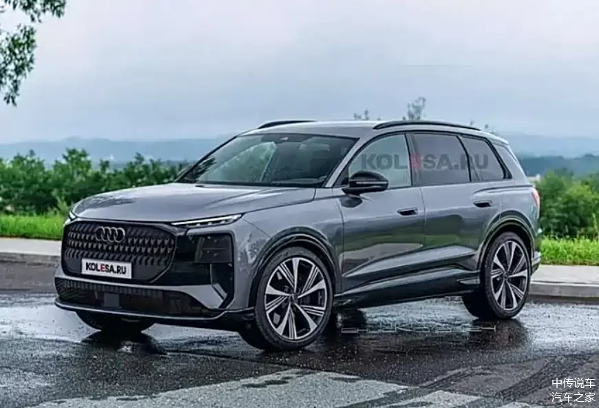 奥迪q9设计曝光,"大七座"的布局,有望成为"爆款"车型