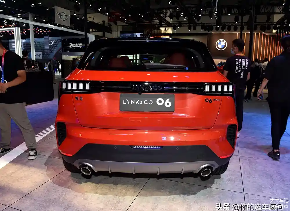 真正让车更省油,搭载特殊技术的高配置suv,实拍领克06