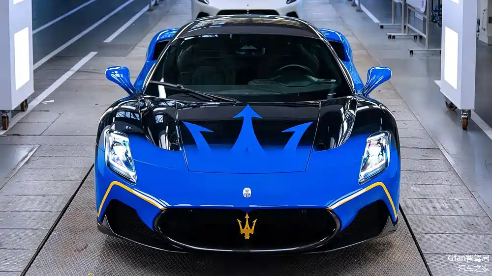 8月16日亮相 玛莎拉蒂mc20特别版官图发布