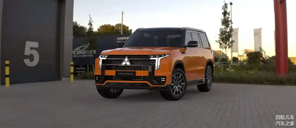 全新三菱帕杰罗要来了?网友渲染图曝光