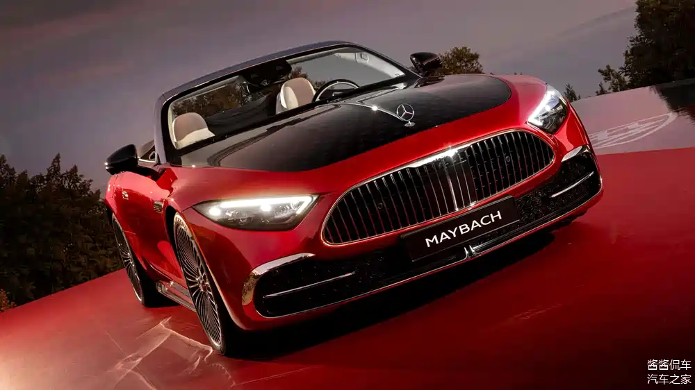 迈巴赫sl 680 monogram series发布 品牌首款敞篷跑车
