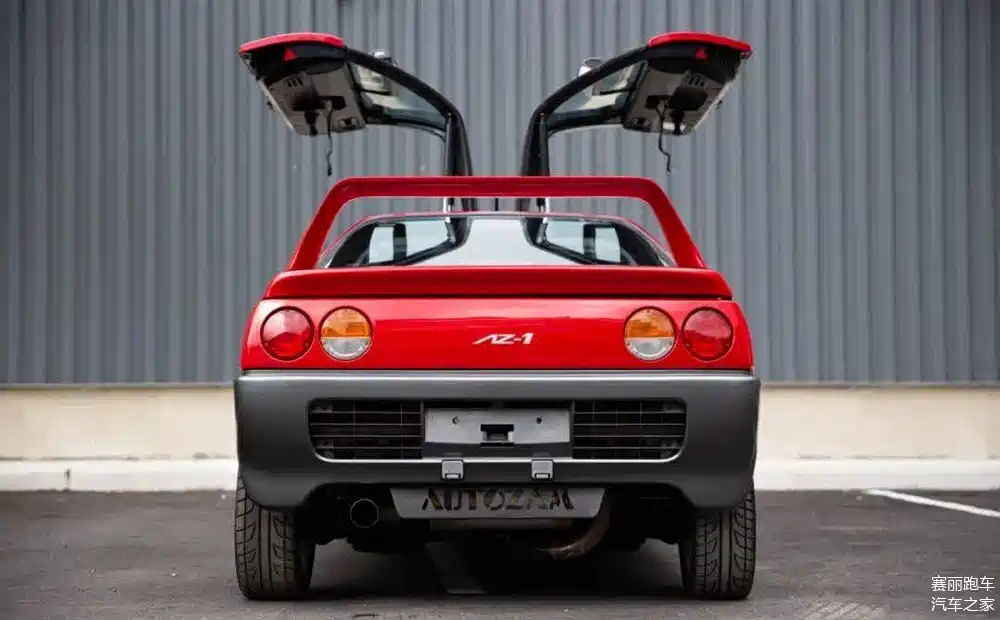 6升排量的超跑?马自达鸥翼门跑车az-1