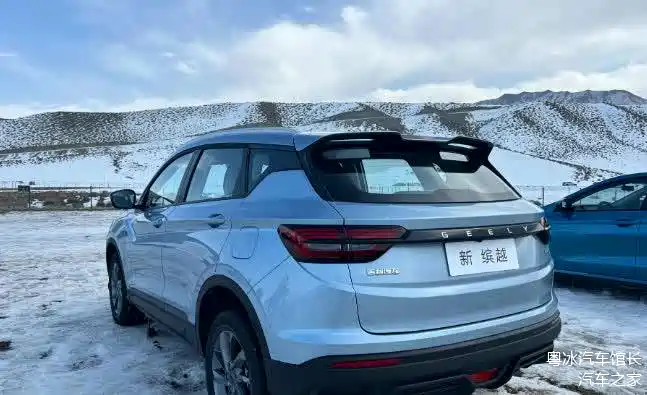 售8.38万元,还有1.2万元优惠,吉利缤越龙腾版上市