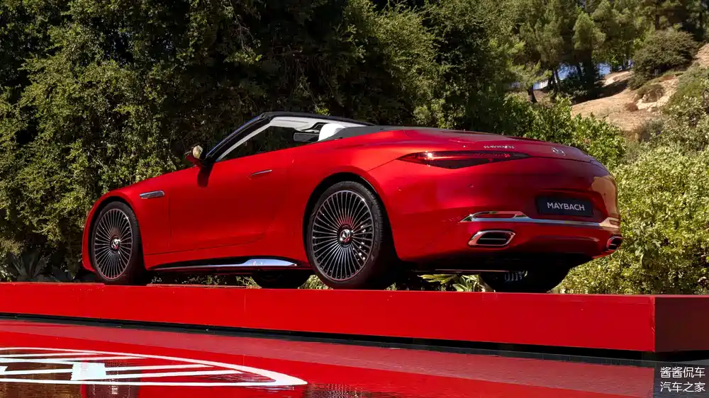迈巴赫sl 680 monogram series发布 品牌首款敞篷跑车