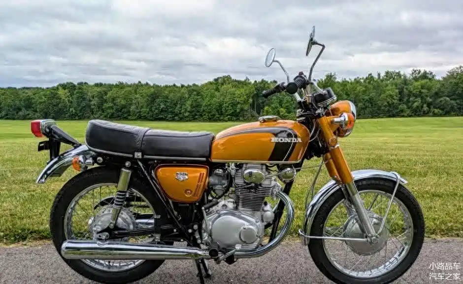 70年代东瀛社会大哥坐骑1971年本田cb350_车家号_发现车生活_汽车之家