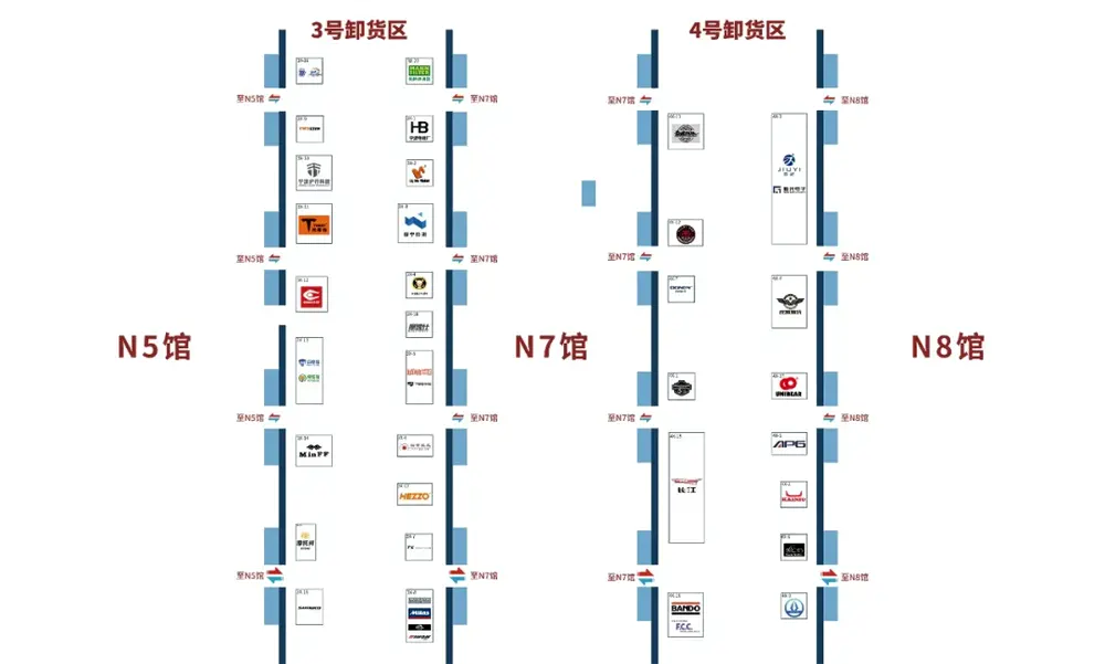 2024中国摩博会展位图正式公布!你最期待哪个展区?
