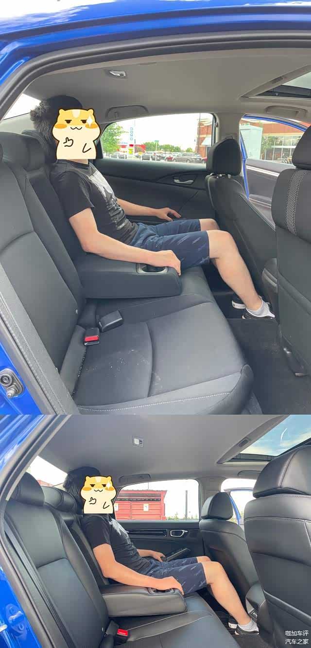 上图为10代思域，下图为11代思域