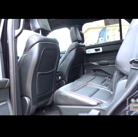 2021款fordexplorerhybridsuv后排空间可观