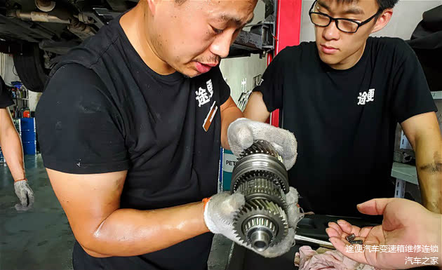 检查损坏的轴承