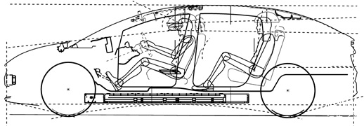 纯电平台总布置图