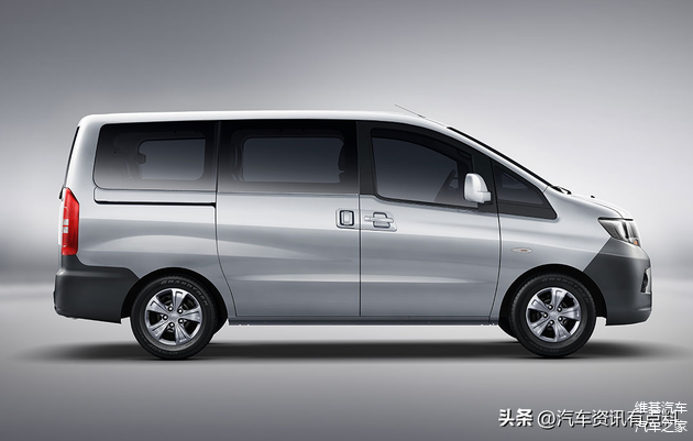 江汽集团瑞风M3 PLUS车身侧面图