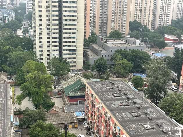 找了个制高点，看显谨亲王墓所在位置