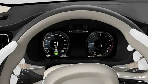 沃尔沃领航辅助演示（图来自沃尔沃汽车用户手册）