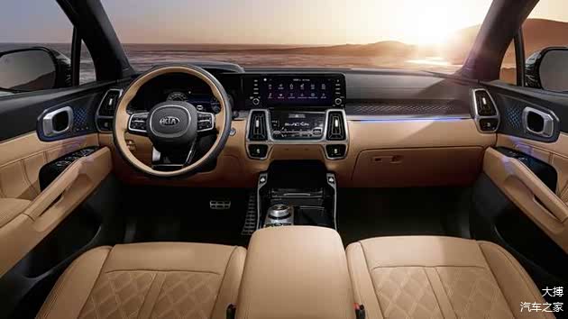 新款起亚索兰托内饰