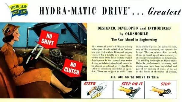 以自动挡便捷驾驶为卖点的广告