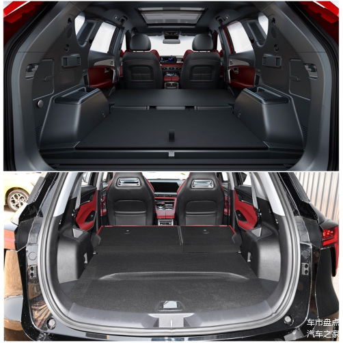 (上为捷途X70 PLUS，下为第二代长安CS75PLUS)