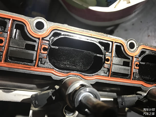 ▲进气翻板 积碳无孔不入