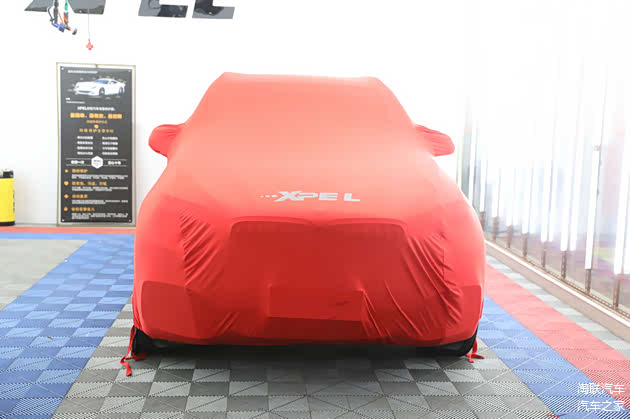 XPEL东莞淘联施工宝马X5隐形车衣现场