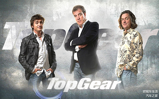 从左至右：理查德·哈蒙德、杰里米·克拉克森、詹姆斯·梅