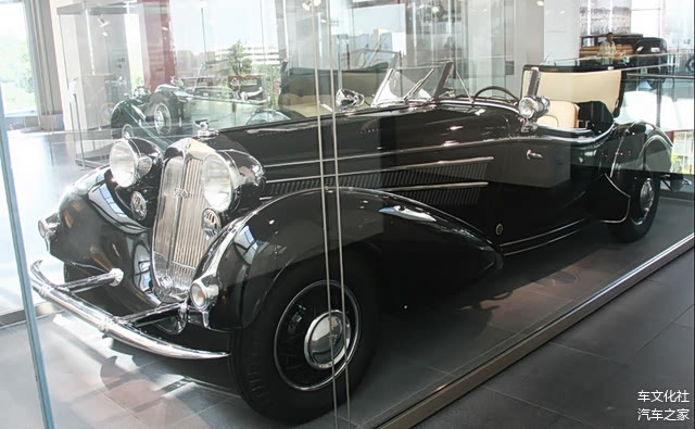 汽车联盟--霍希855Cabriolet（1938-1939）：比拼奥本851的绝世珍品。