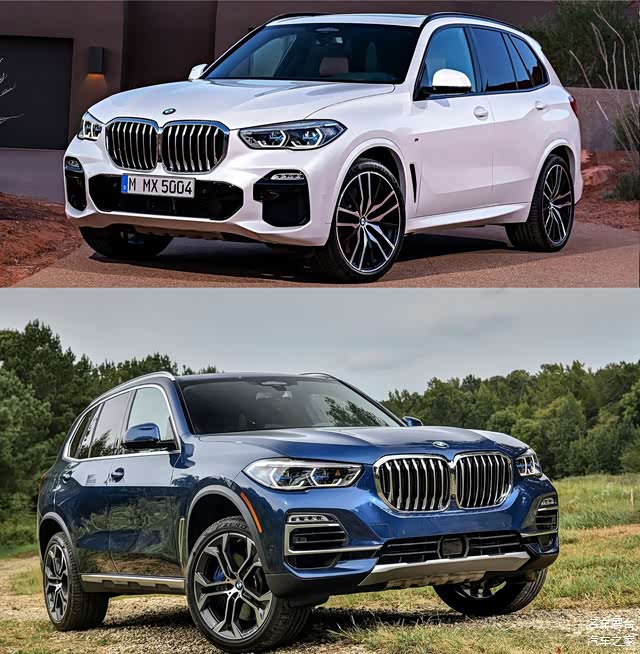 上图为M外观，下图为X-Line外观