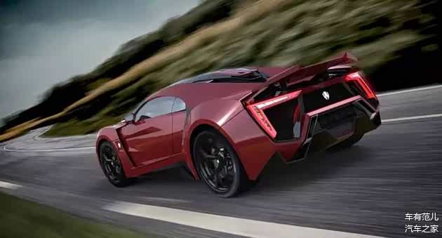 Jackson Storm与Lykan Hypersport的尾灯异曲同工