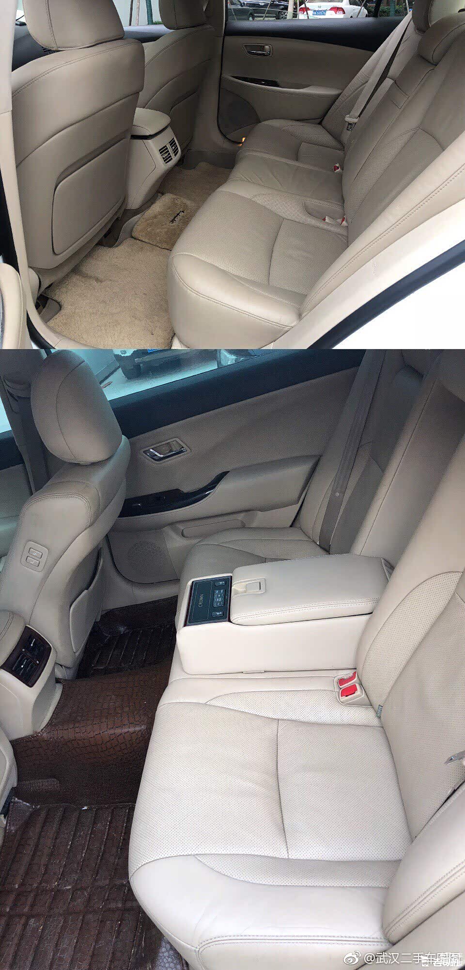 两款车后排空间都很富裕，均带有后排出风功能