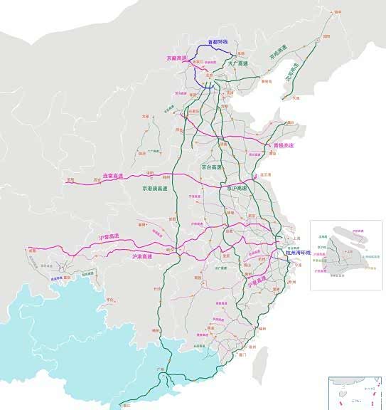 全国高速充电地图