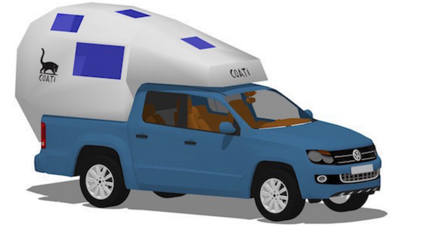 设计图上的coati的英文也是南美小浣熊的意思