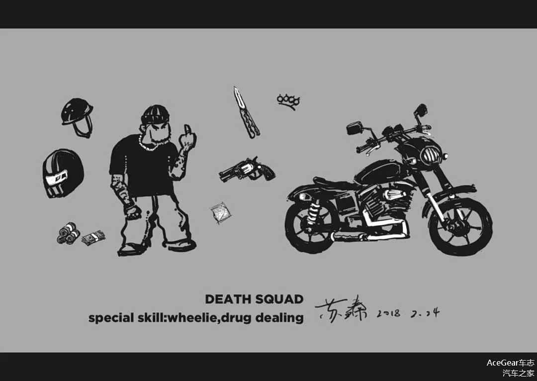 混乱之子”Death Squad 世界摩托车俱乐部档案（一）_车家号_汽车之家