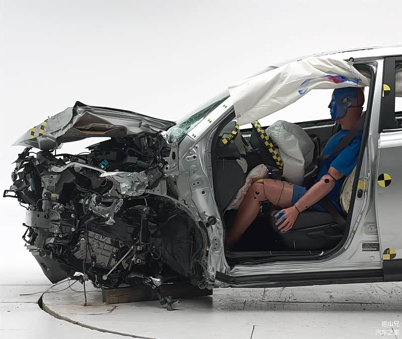 25%小重叠面碰撞测试