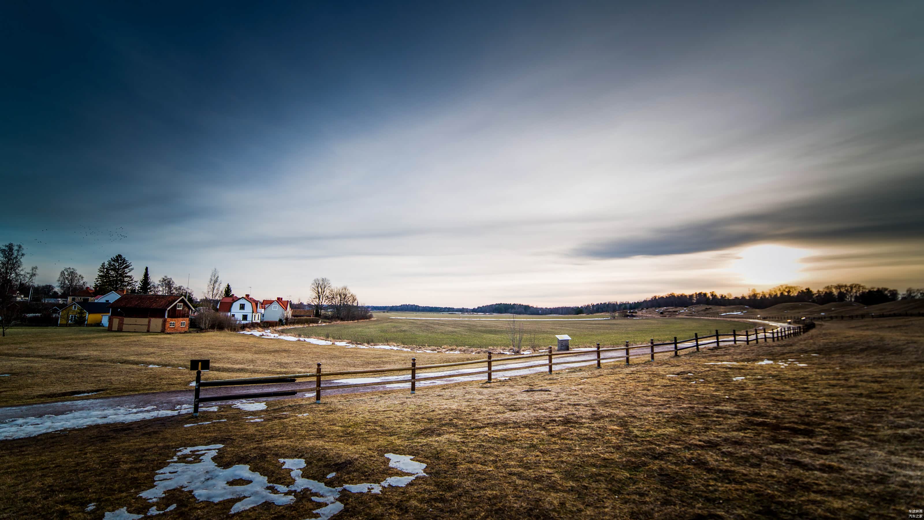 乌普萨拉郊外老城