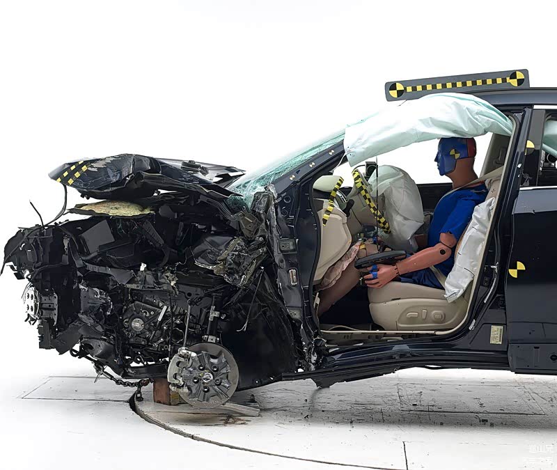 25%小重叠面碰撞测试