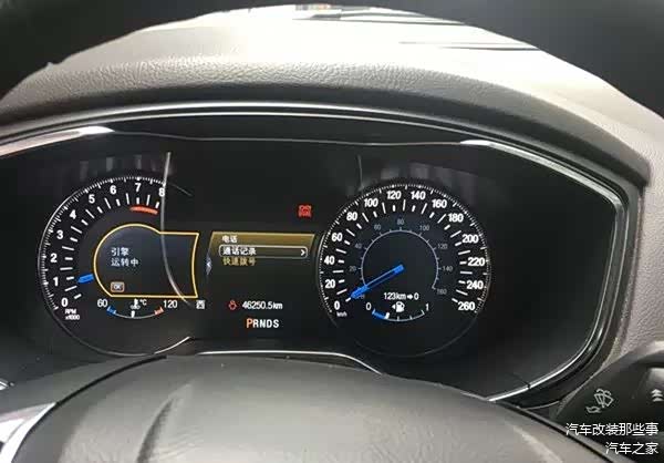 这是原厂的界面，已经跑了4.6万公里了。