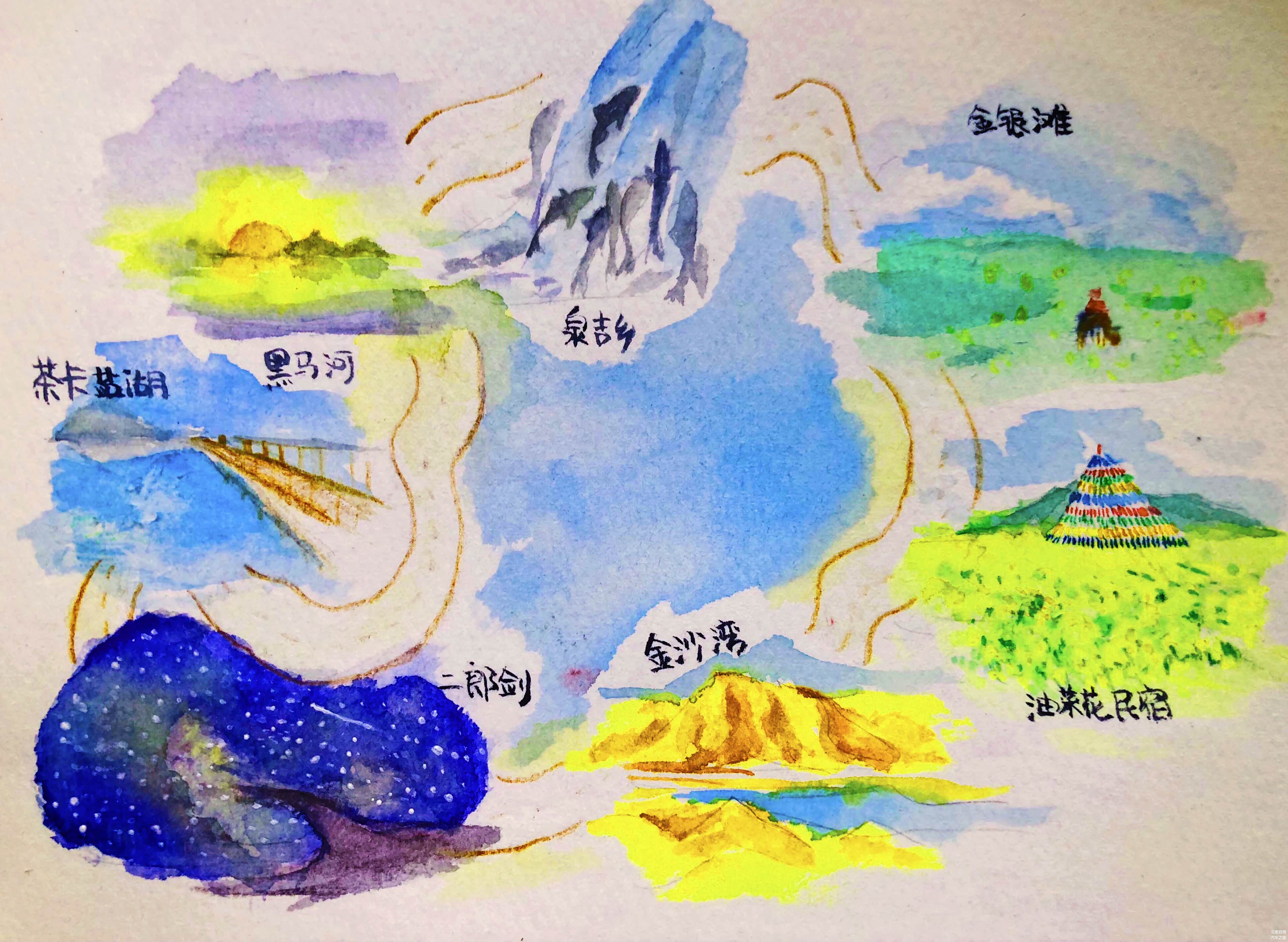 青海湖环湖主要景点