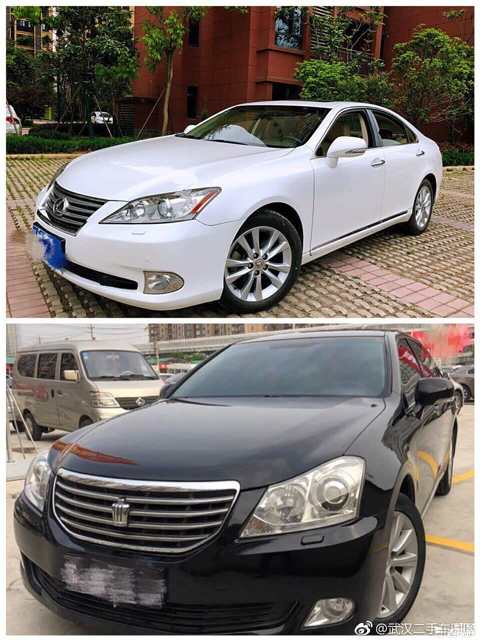 雷克萨斯ES240略显高贵，而皇冠前脸饱满圆润更加商务，以我个人来说雷克萨斯前脸好看点，流露出豪华感
