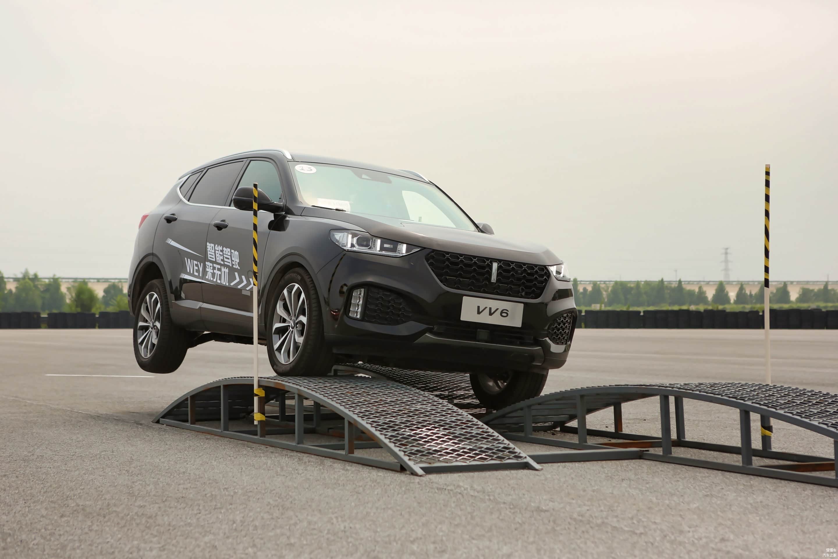 WEY VV6 四驱系统测试