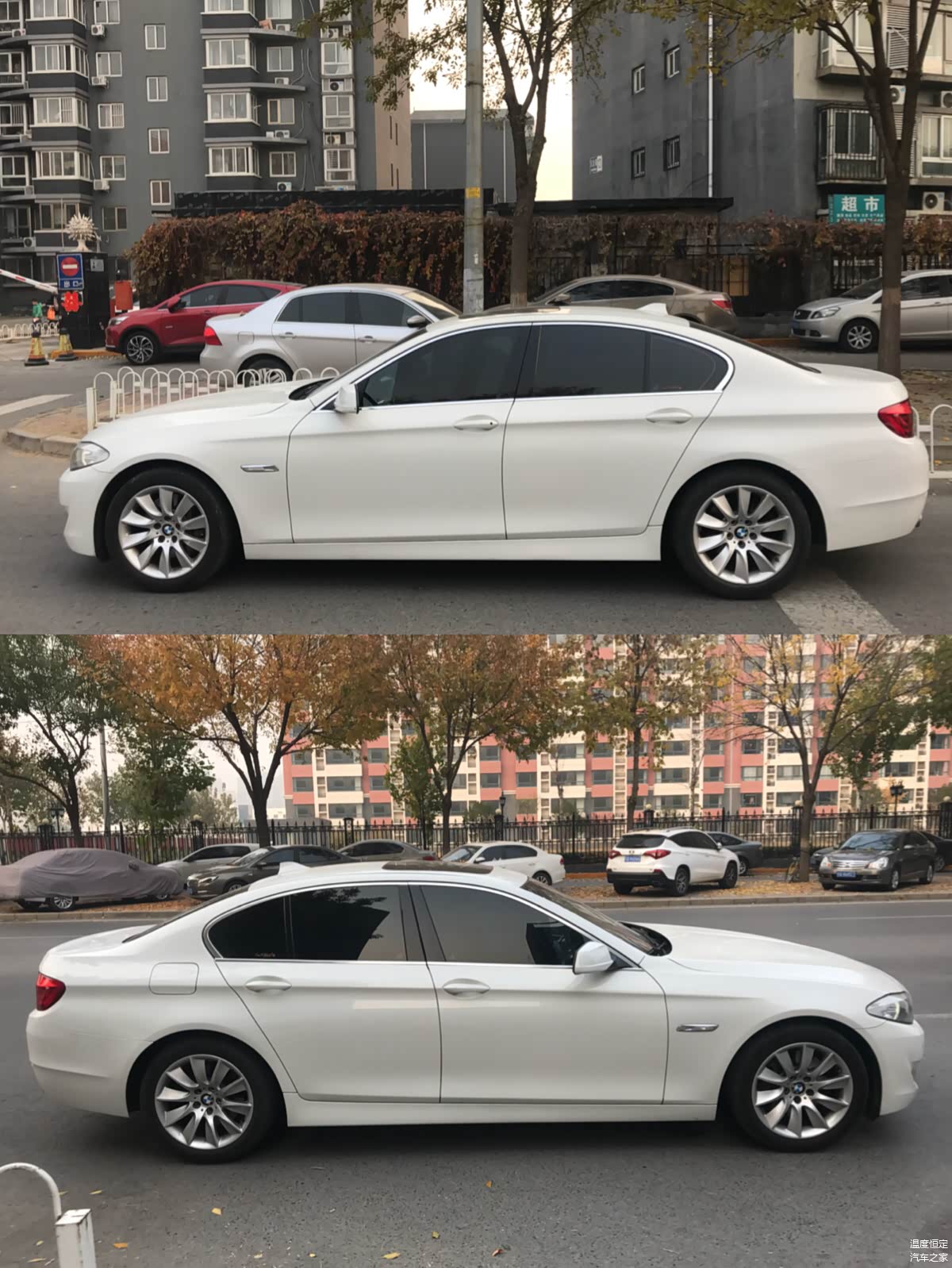 就连笔者自己的进口BMW 535i 也是这样，我说这车怎么这么废油呢～