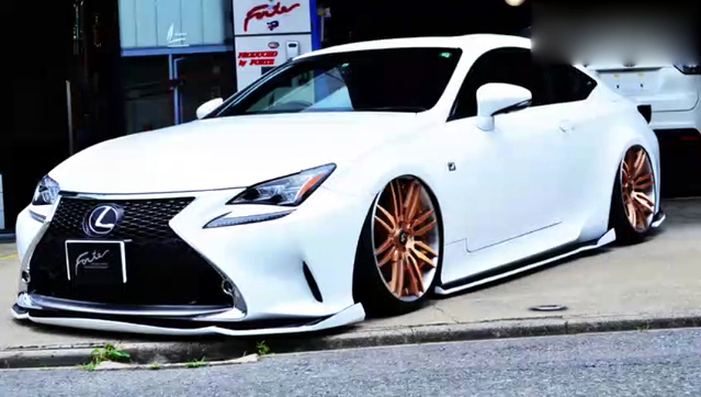 爆改雷克萨斯rc低趴超跑