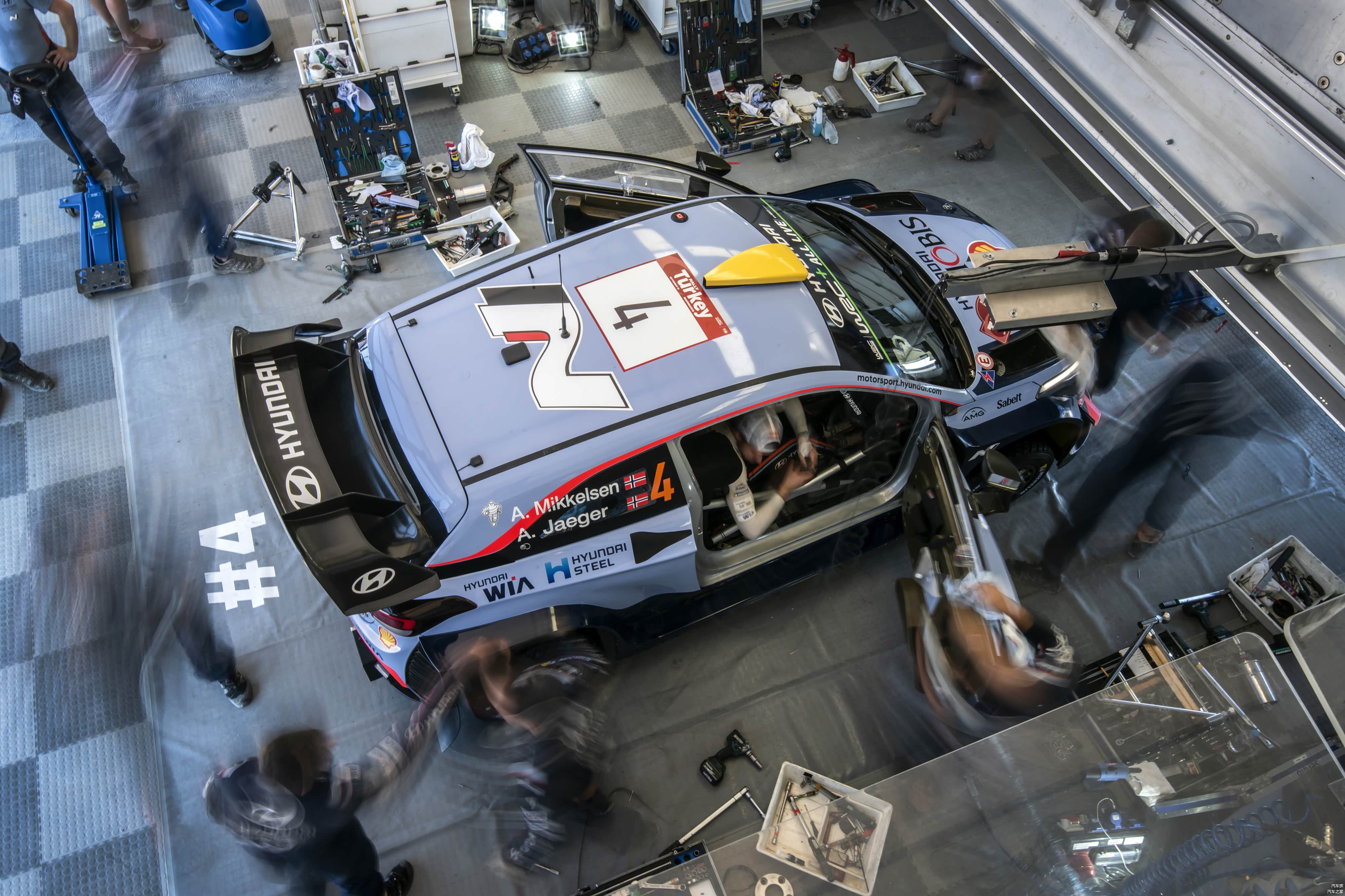 现代车队维修区