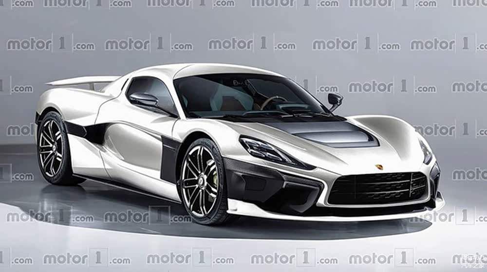 Porsche - Rimac 超跑假想图